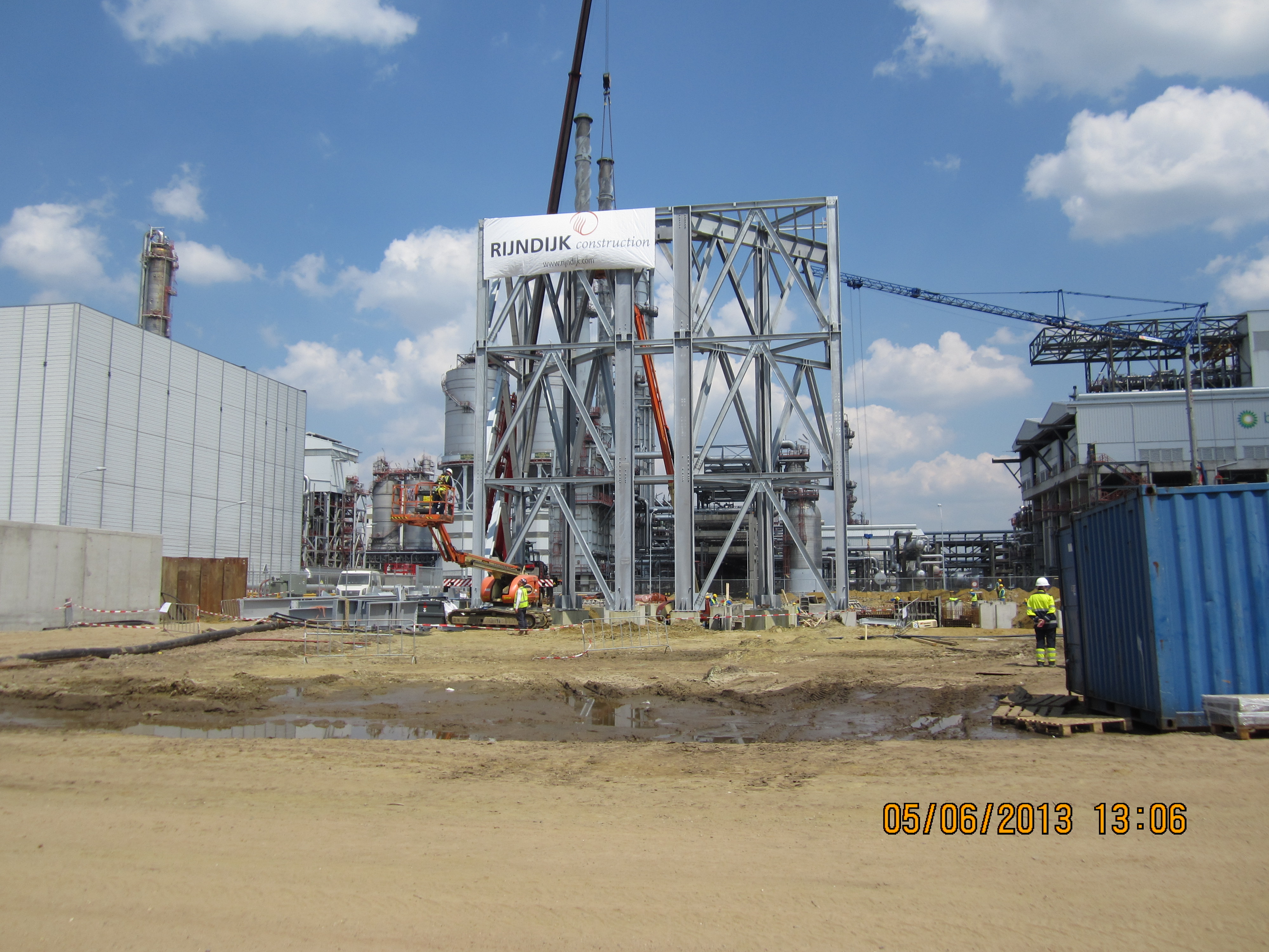 Pet Plant Geel Belgium Rijndijk Staalconstructies